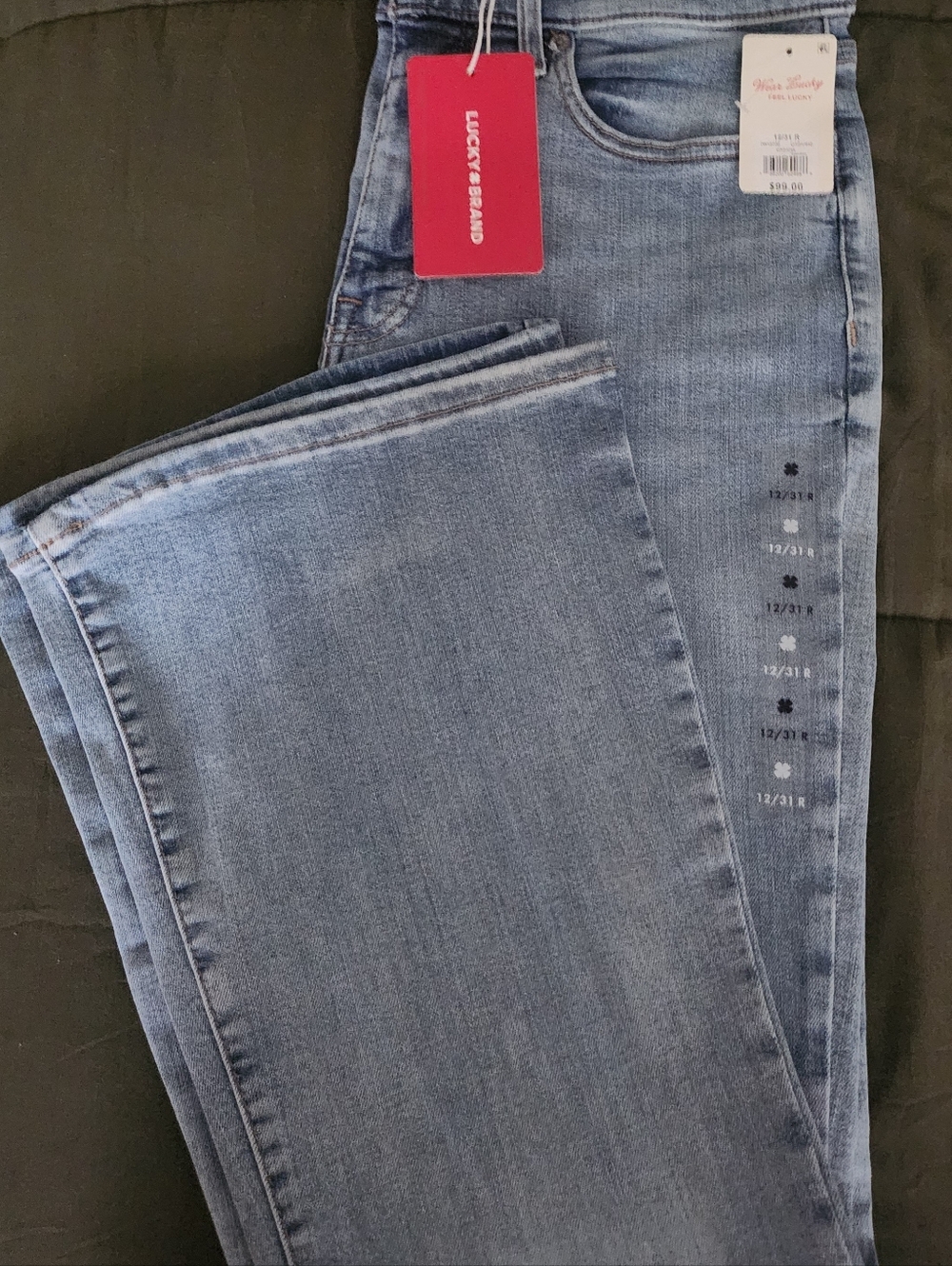 Lucky Brand  Stevie High Rise Flare Women's Medium Wash Jeans